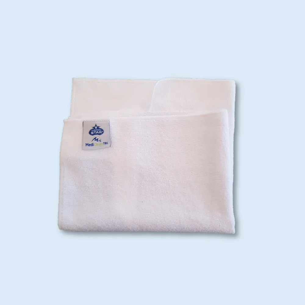 Mikrofasertuch de luxe weiß